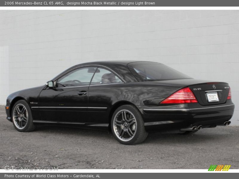 designo Mocha Black Metallic / designo Light Brown 2006 Mercedes-Benz CL 65 AMG