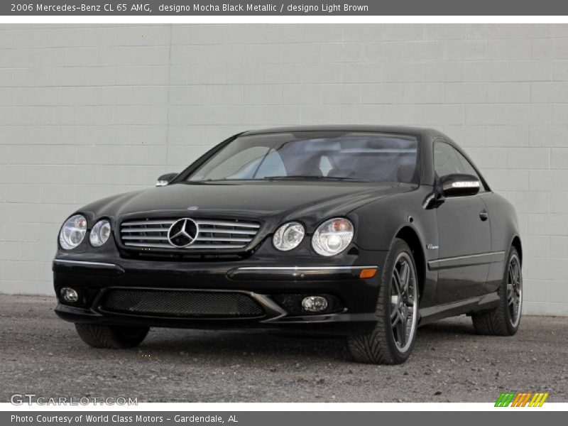 designo Mocha Black Metallic / designo Light Brown 2006 Mercedes-Benz CL 65 AMG