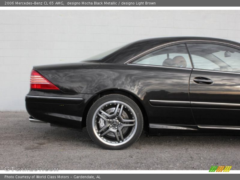 designo Mocha Black Metallic / designo Light Brown 2006 Mercedes-Benz CL 65 AMG