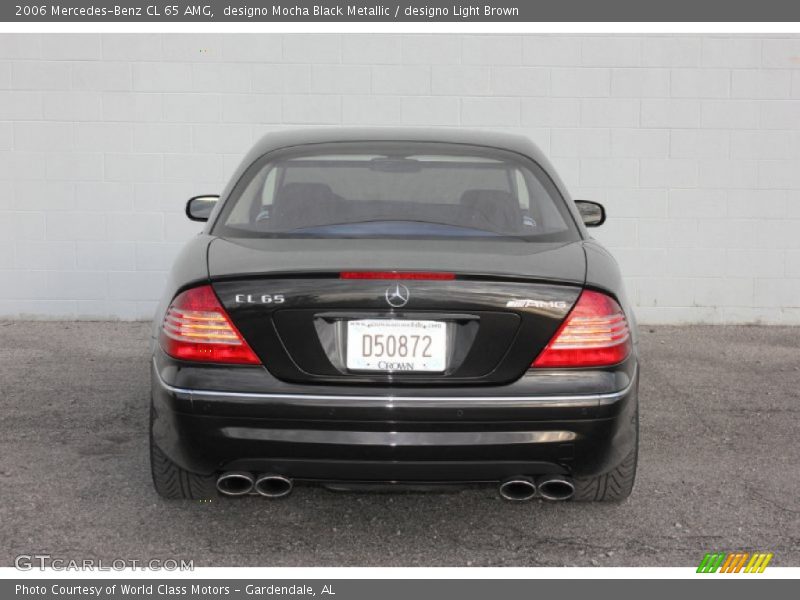 designo Mocha Black Metallic / designo Light Brown 2006 Mercedes-Benz CL 65 AMG