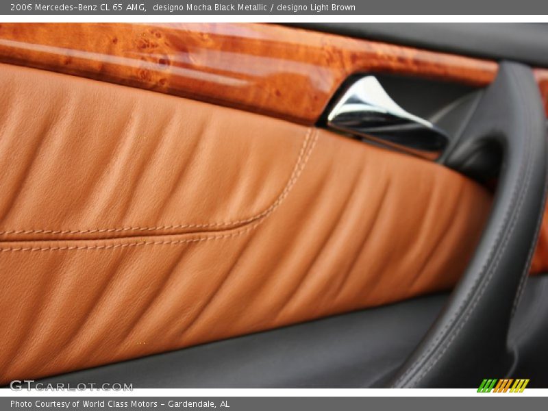 designo Mocha Black Metallic / designo Light Brown 2006 Mercedes-Benz CL 65 AMG