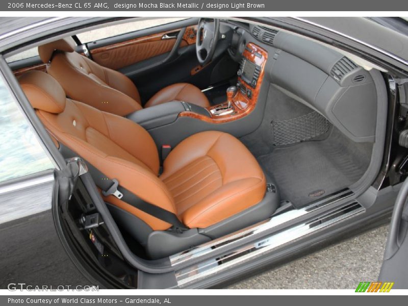  2006 CL 65 AMG designo Light Brown Interior
