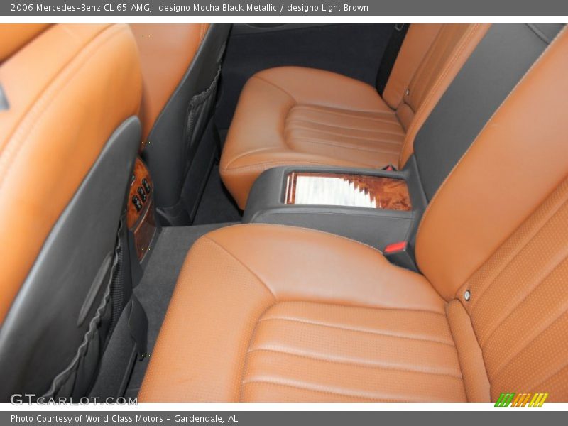 Rear Seat of 2006 CL 65 AMG