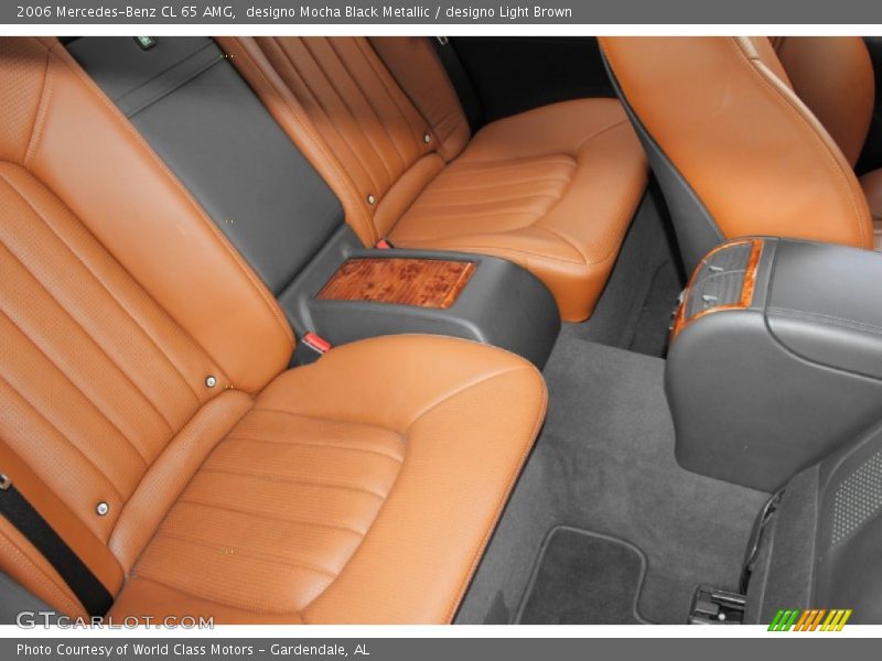Rear Seat of 2006 CL 65 AMG