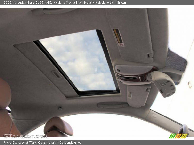 Sunroof of 2006 CL 65 AMG