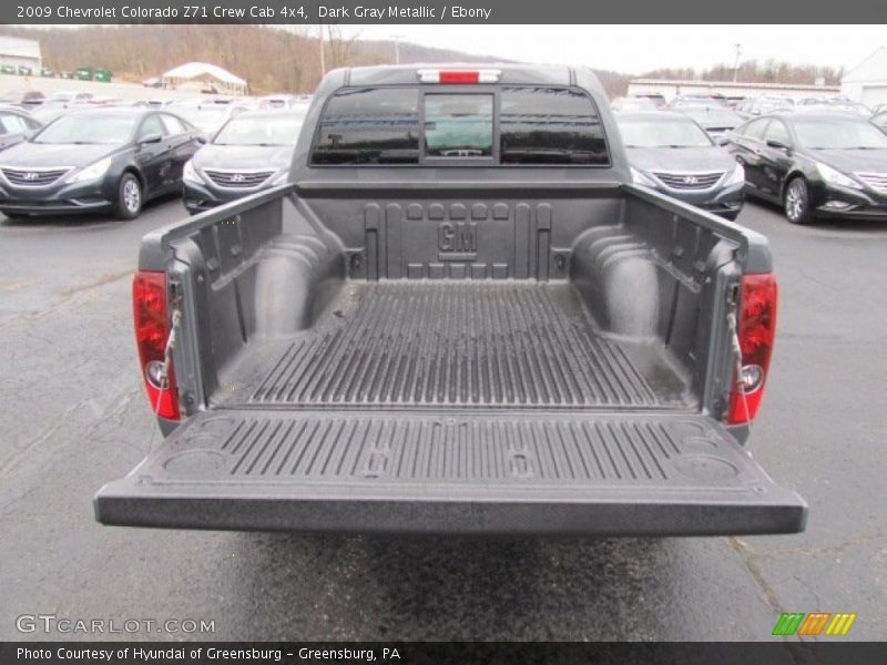 Dark Gray Metallic / Ebony 2009 Chevrolet Colorado Z71 Crew Cab 4x4