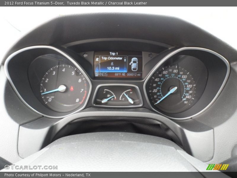 2012 Focus Titanium 5-Door Titanium 5-Door Gauges