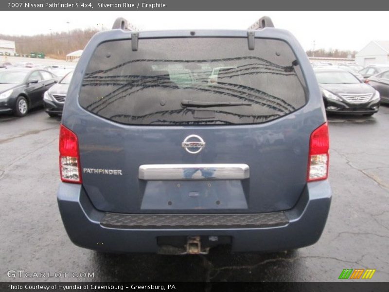 Silverton Blue / Graphite 2007 Nissan Pathfinder S 4x4