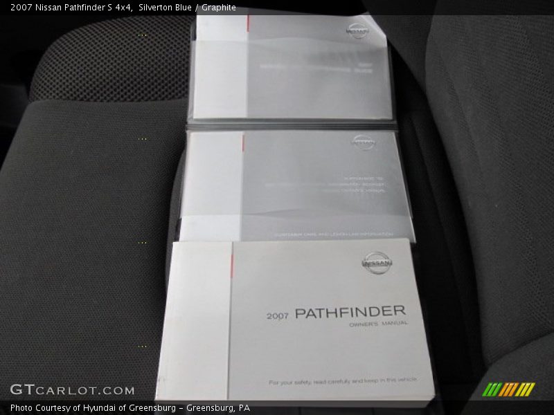 Silverton Blue / Graphite 2007 Nissan Pathfinder S 4x4