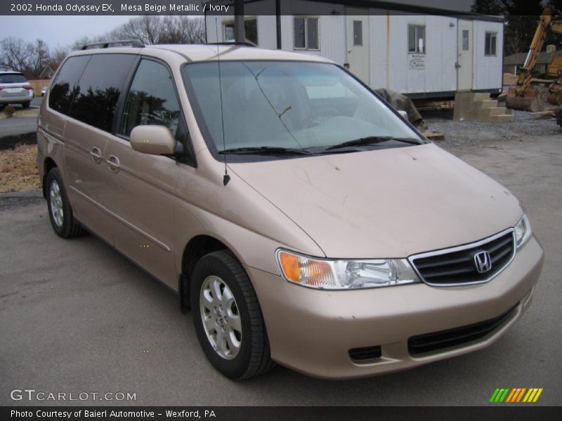 Mesa Beige Metallic / Ivory 2002 Honda Odyssey EX