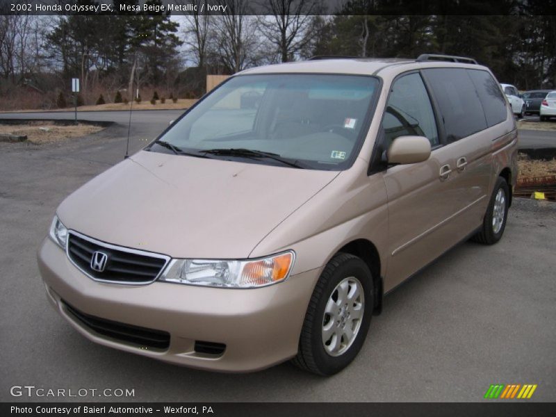 Mesa Beige Metallic / Ivory 2002 Honda Odyssey EX