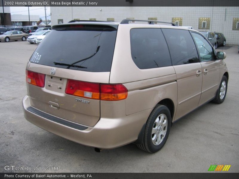 Mesa Beige Metallic / Ivory 2002 Honda Odyssey EX
