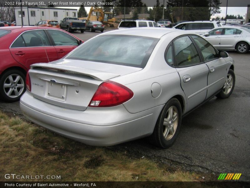 Silver Frost Metallic / Dark Charcoal 2002 Ford Taurus SEL