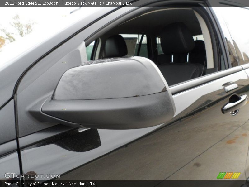 Tuxedo Black Metallic / Charcoal Black 2012 Ford Edge SEL EcoBoost