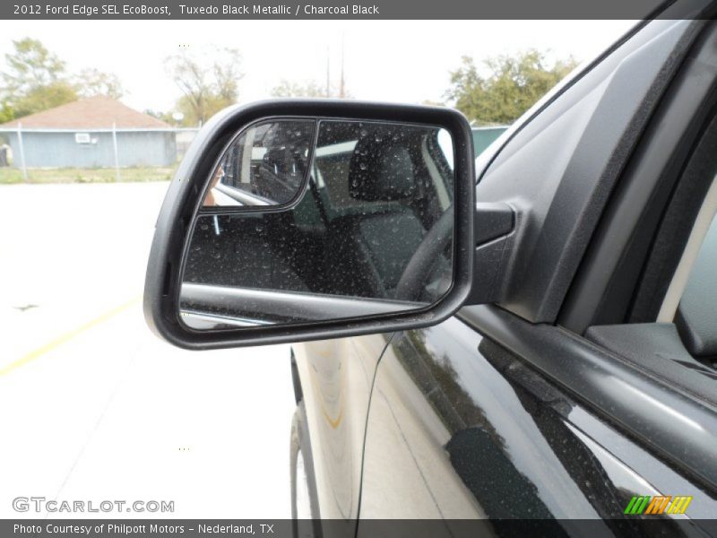 Tuxedo Black Metallic / Charcoal Black 2012 Ford Edge SEL EcoBoost