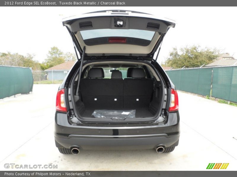 Tuxedo Black Metallic / Charcoal Black 2012 Ford Edge SEL EcoBoost