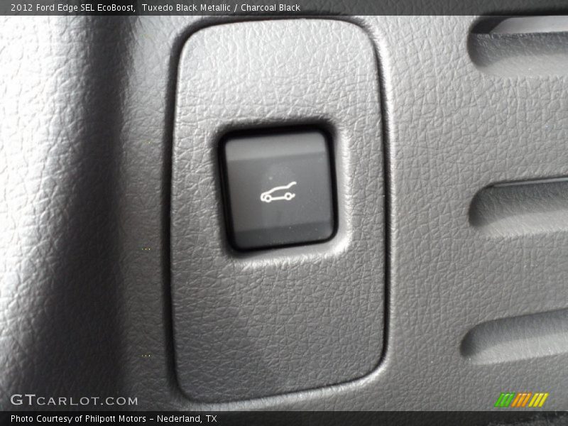 Tuxedo Black Metallic / Charcoal Black 2012 Ford Edge SEL EcoBoost