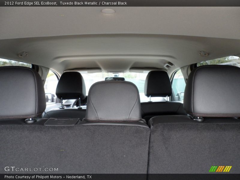 Tuxedo Black Metallic / Charcoal Black 2012 Ford Edge SEL EcoBoost