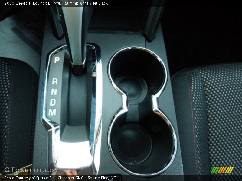 Summit White / Jet Black 2010 Chevrolet Equinox LT AWD