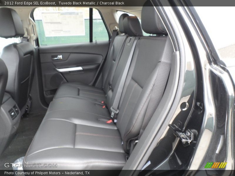 Tuxedo Black Metallic / Charcoal Black 2012 Ford Edge SEL EcoBoost