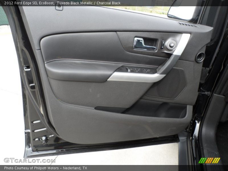 Tuxedo Black Metallic / Charcoal Black 2012 Ford Edge SEL EcoBoost