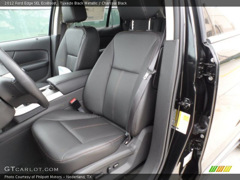 Tuxedo Black Metallic / Charcoal Black 2012 Ford Edge SEL EcoBoost
