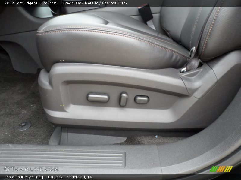 Tuxedo Black Metallic / Charcoal Black 2012 Ford Edge SEL EcoBoost