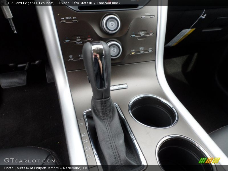 Tuxedo Black Metallic / Charcoal Black 2012 Ford Edge SEL EcoBoost