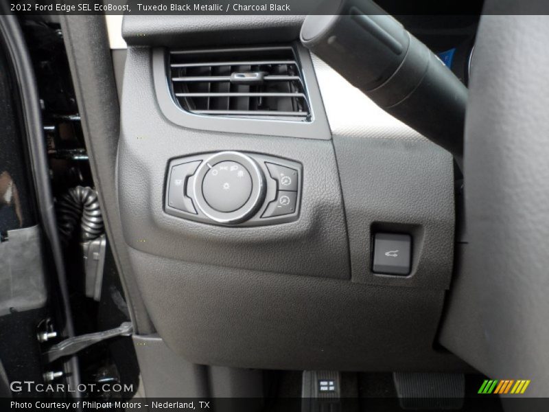 Tuxedo Black Metallic / Charcoal Black 2012 Ford Edge SEL EcoBoost