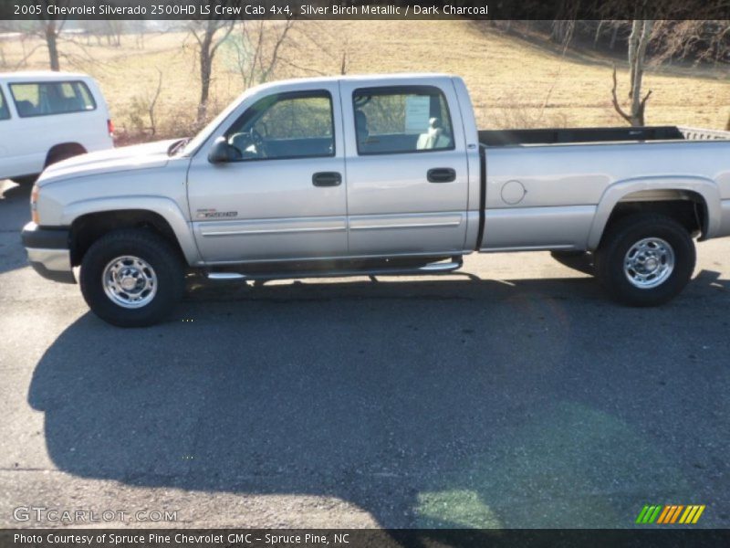 Silver Birch Metallic / Dark Charcoal 2005 Chevrolet Silverado 2500HD LS Crew Cab 4x4