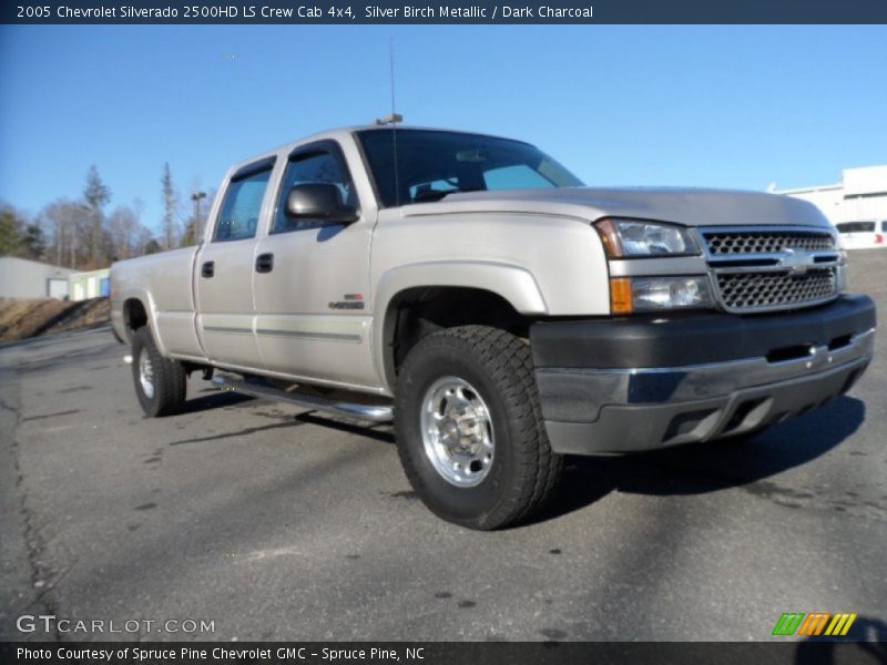 Silver Birch Metallic / Dark Charcoal 2005 Chevrolet Silverado 2500HD LS Crew Cab 4x4
