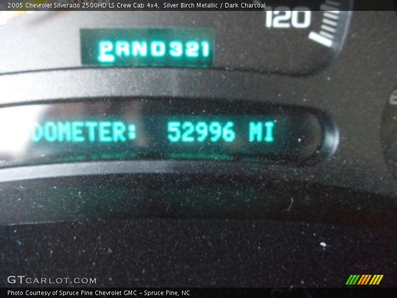 Silver Birch Metallic / Dark Charcoal 2005 Chevrolet Silverado 2500HD LS Crew Cab 4x4