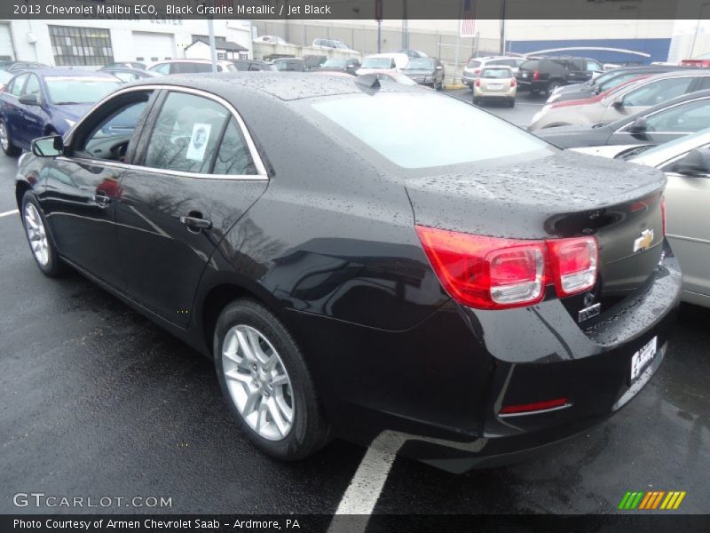 Black Granite Metallic / Jet Black 2013 Chevrolet Malibu ECO