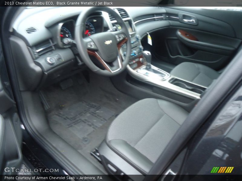 Black Granite Metallic / Jet Black 2013 Chevrolet Malibu ECO