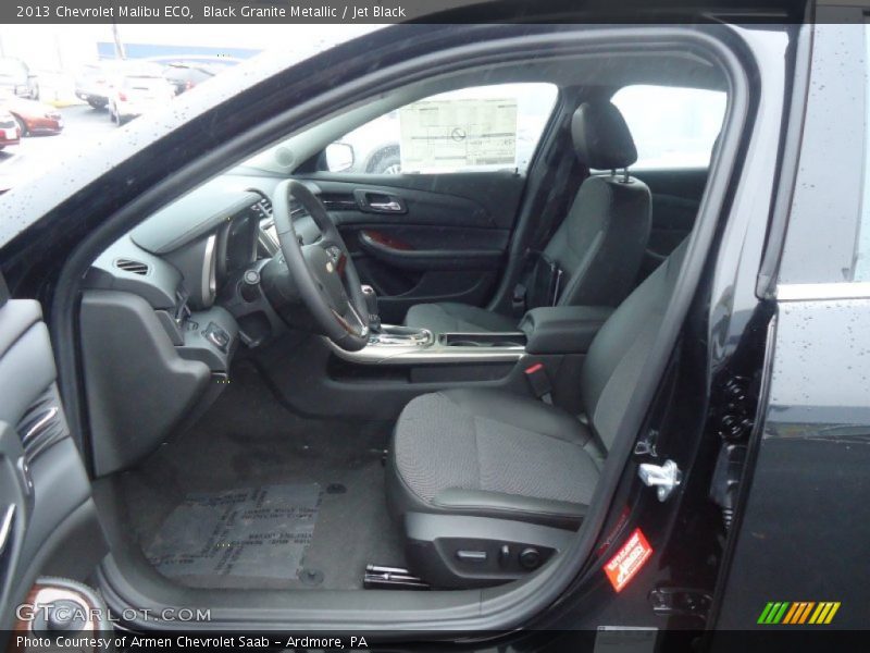 Black Granite Metallic / Jet Black 2013 Chevrolet Malibu ECO