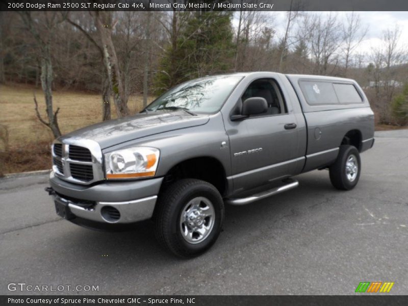 Mineral Gray Metallic / Medium Slate Gray 2006 Dodge Ram 2500 SLT Regular Cab 4x4