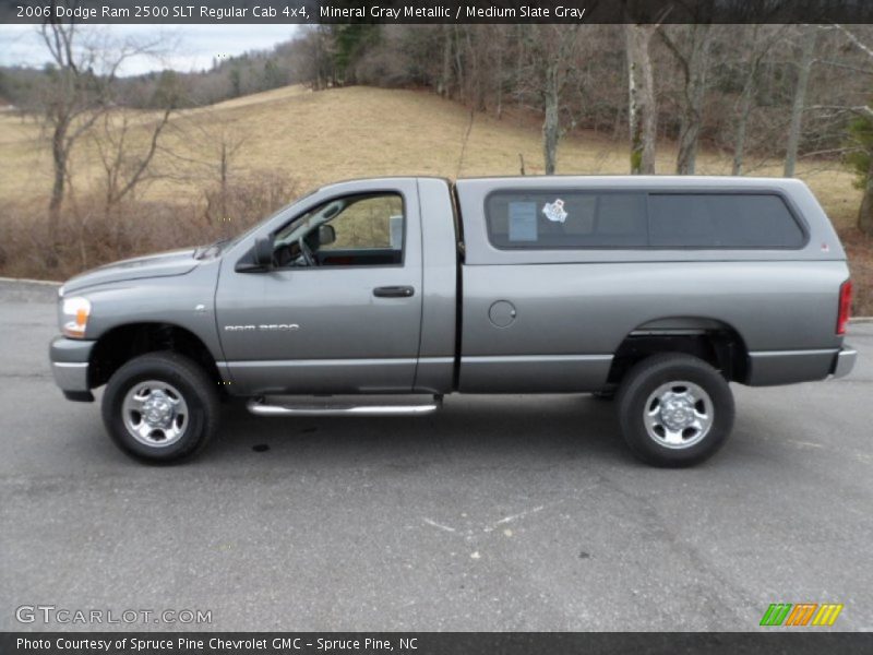 Mineral Gray Metallic / Medium Slate Gray 2006 Dodge Ram 2500 SLT Regular Cab 4x4