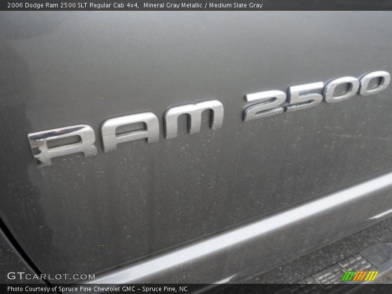 Mineral Gray Metallic / Medium Slate Gray 2006 Dodge Ram 2500 SLT Regular Cab 4x4