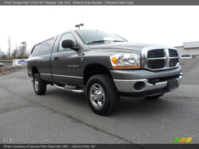 Mineral Gray Metallic / Medium Slate Gray 2006 Dodge Ram 2500 SLT Regular Cab 4x4
