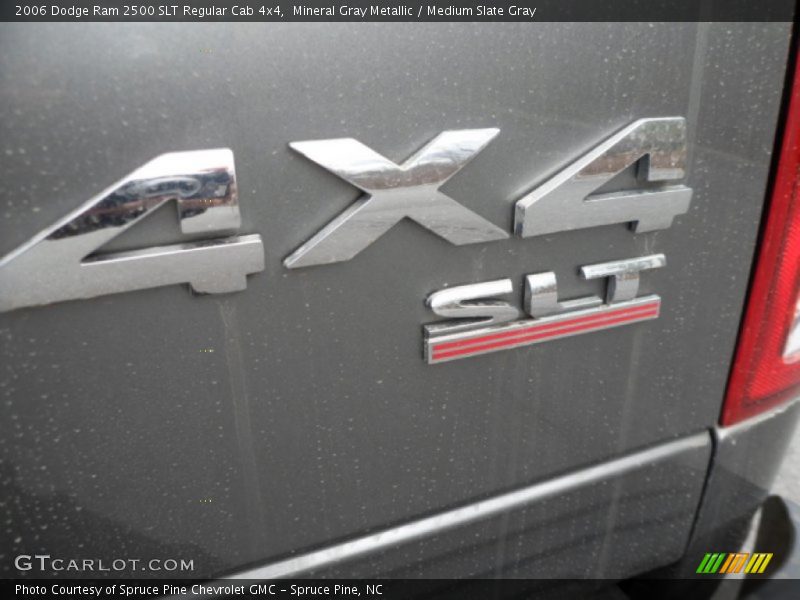 Mineral Gray Metallic / Medium Slate Gray 2006 Dodge Ram 2500 SLT Regular Cab 4x4