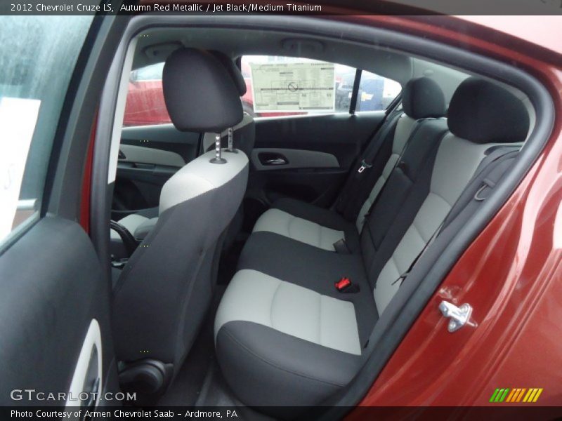 Autumn Red Metallic / Jet Black/Medium Titanium 2012 Chevrolet Cruze LS