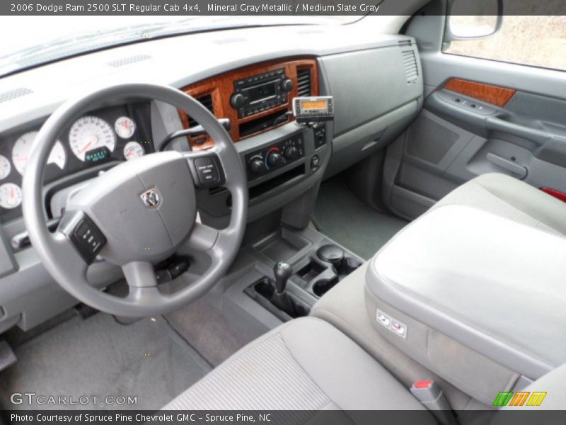 Mineral Gray Metallic / Medium Slate Gray 2006 Dodge Ram 2500 SLT Regular Cab 4x4