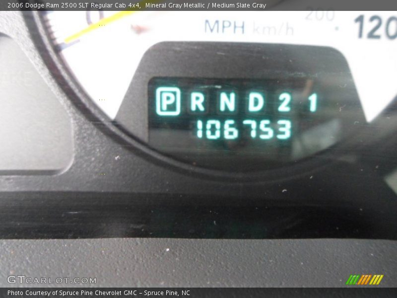 Mineral Gray Metallic / Medium Slate Gray 2006 Dodge Ram 2500 SLT Regular Cab 4x4