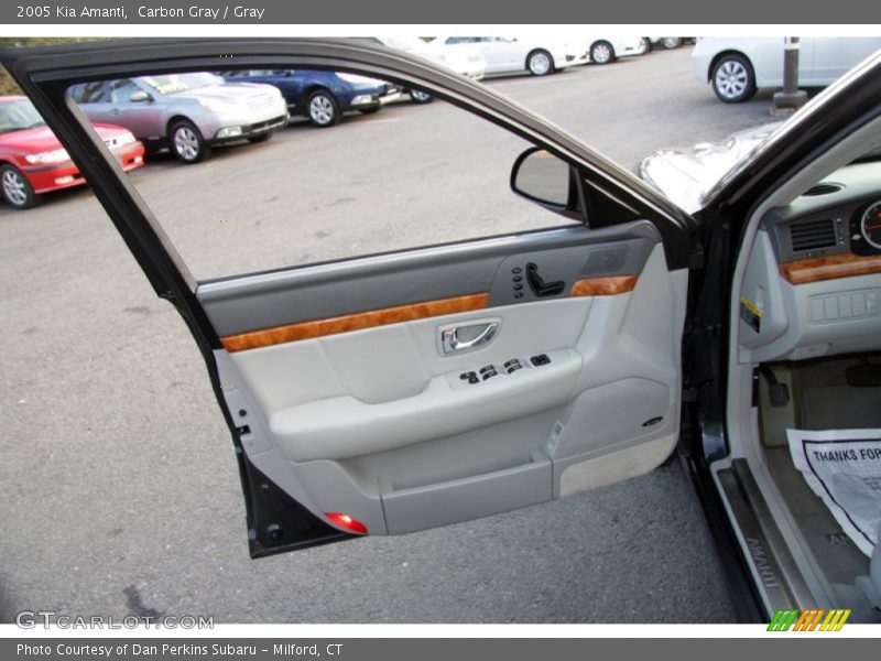 Carbon Gray / Gray 2005 Kia Amanti