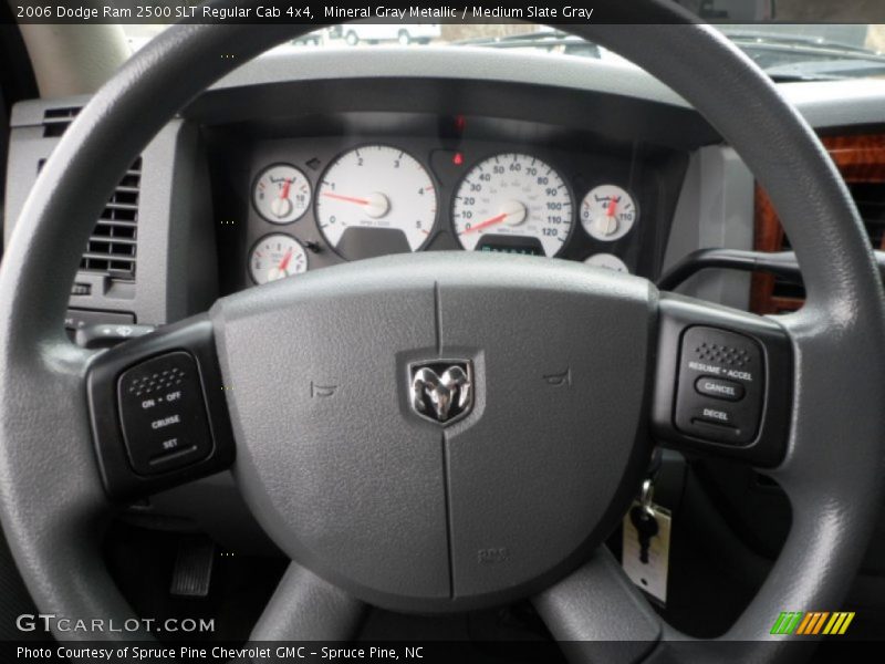 Mineral Gray Metallic / Medium Slate Gray 2006 Dodge Ram 2500 SLT Regular Cab 4x4