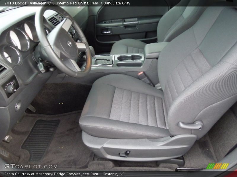  2010 Challenger R/T Dark Slate Gray Interior