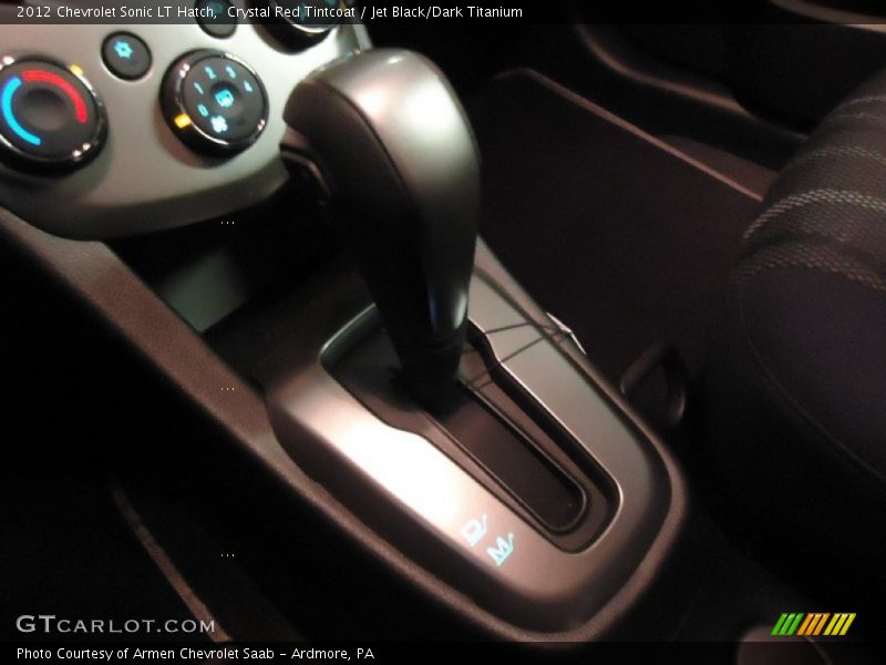 Crystal Red Tintcoat / Jet Black/Dark Titanium 2012 Chevrolet Sonic LT Hatch