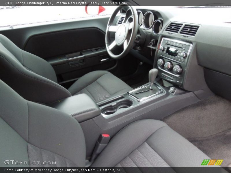 Inferno Red Crystal Pearl / Dark Slate Gray 2010 Dodge Challenger R/T