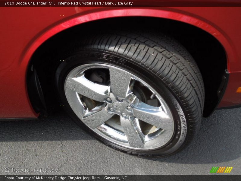 Inferno Red Crystal Pearl / Dark Slate Gray 2010 Dodge Challenger R/T