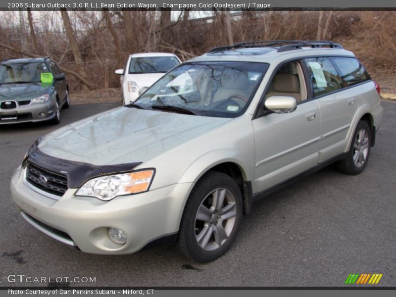 Champagne Gold Opalescent / Taupe 2006 Subaru Outback 3.0 R L.L.Bean Edition Wagon